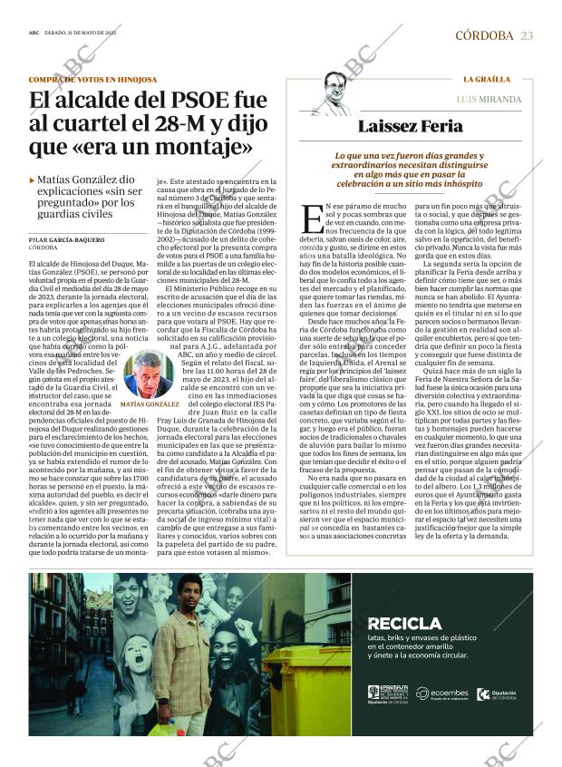 ABC CORDOBA 31-05-2025 página 23