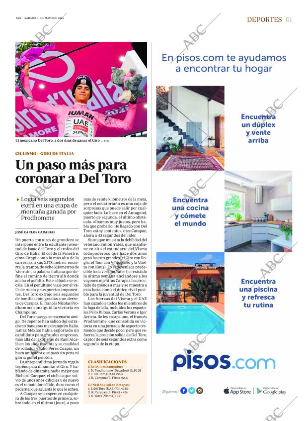 ABC CORDOBA 31-05-2025 página 61