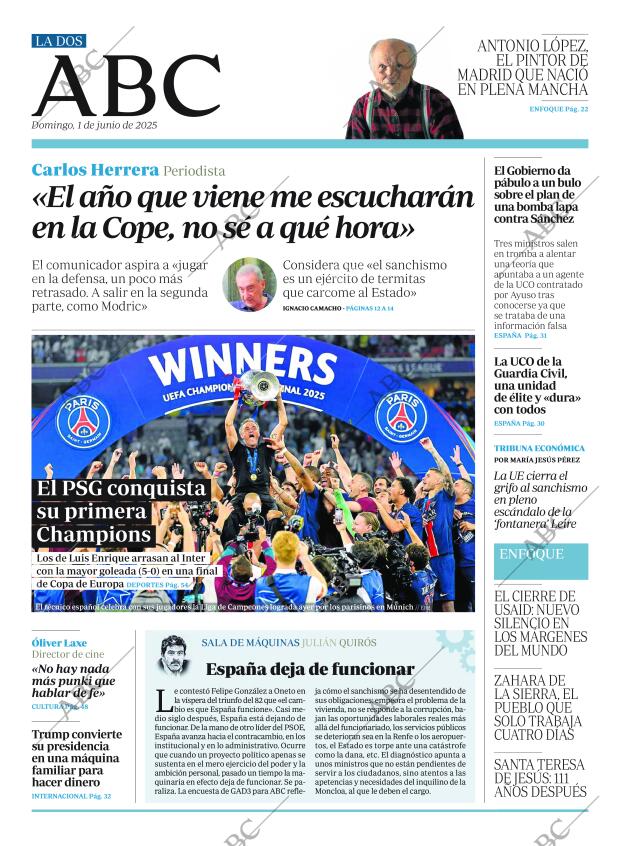 ABC MADRID 01-06-2025 página 2