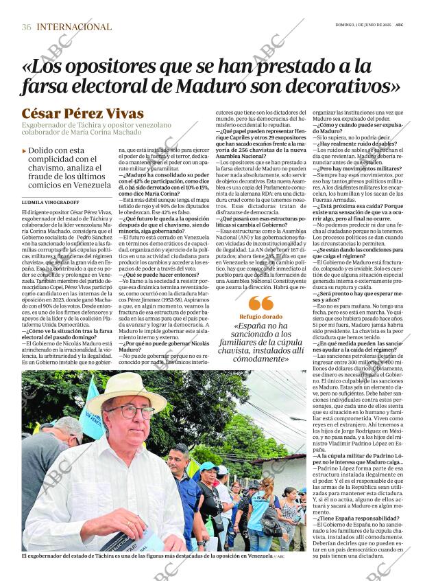 ABC MADRID 01-06-2025 página 36