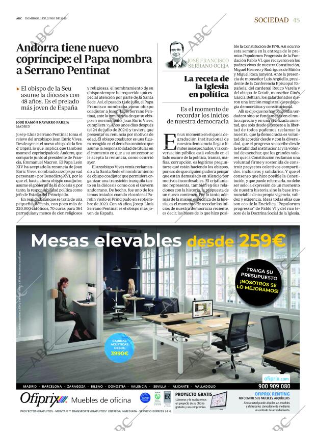 ABC MADRID 01-06-2025 página 45
