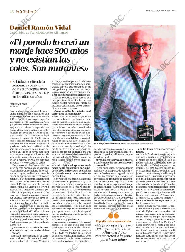 ABC MADRID 01-06-2025 página 46