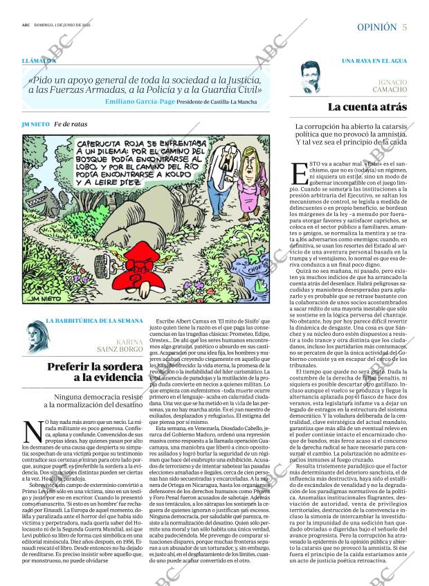 ABC MADRID 01-06-2025 página 5