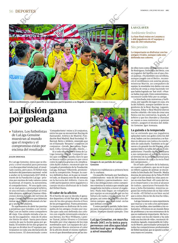 ABC MADRID 01-06-2025 página 56