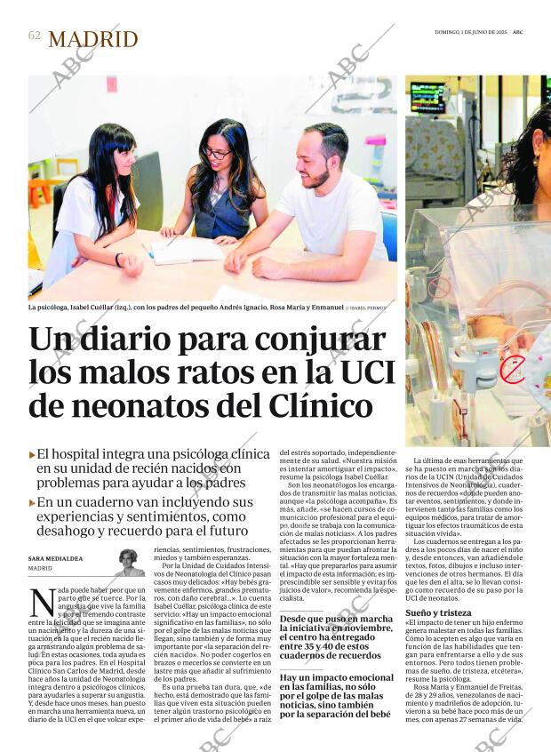 ABC MADRID 01-06-2025 página 62
