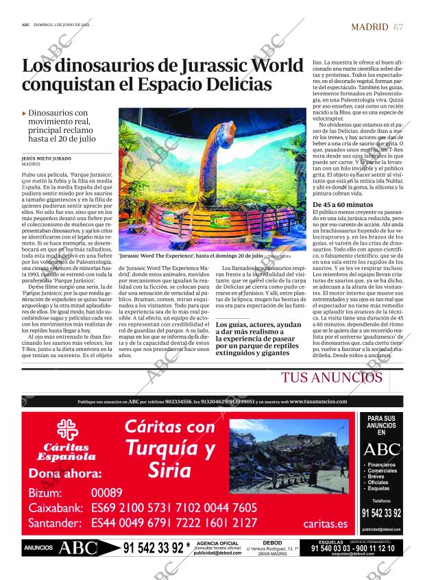ABC MADRID 01-06-2025 página 67