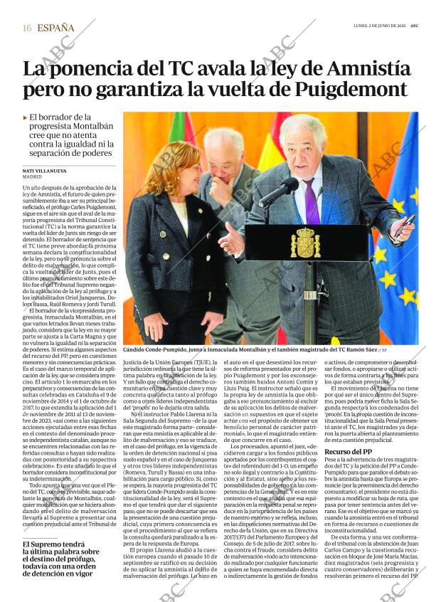 ABC MADRID 02-06-2025 página 16