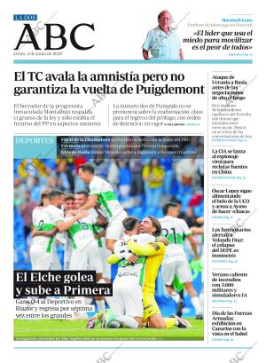 ABC MADRID 02-06-2025 página 2