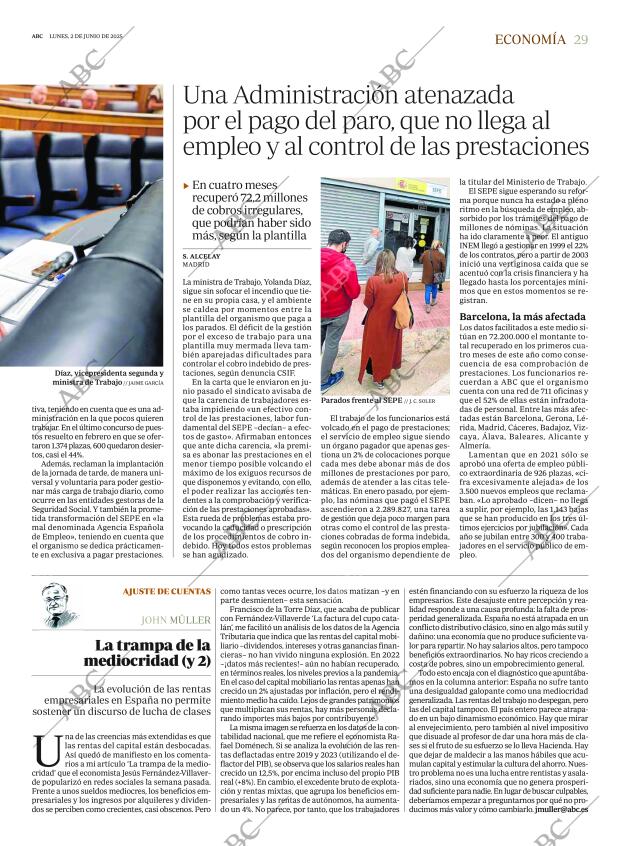 ABC MADRID 02-06-2025 página 29