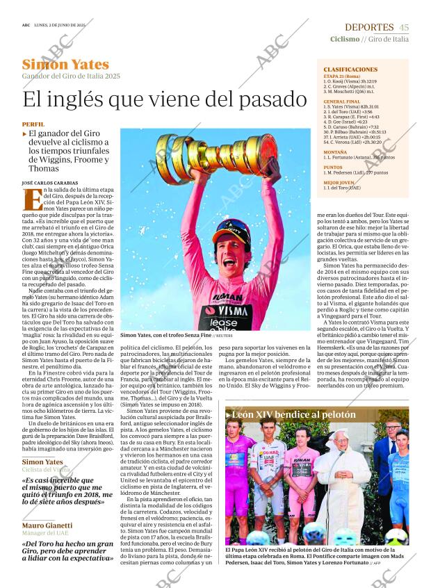 ABC MADRID 02-06-2025 página 45