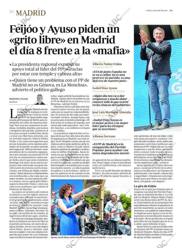 ABC MADRID 02-06-2025 página 50