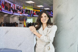 Retratos posados a Pepa Millán, portavoz del partido Vox en el Congreso de los...