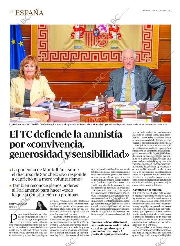 ABC MADRID 03-06-2025 página 14