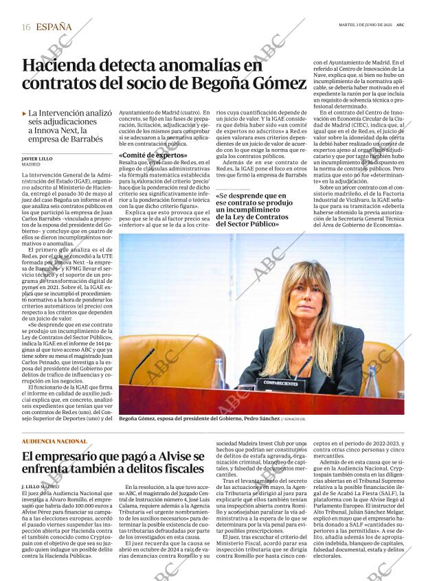 ABC MADRID 03-06-2025 página 16