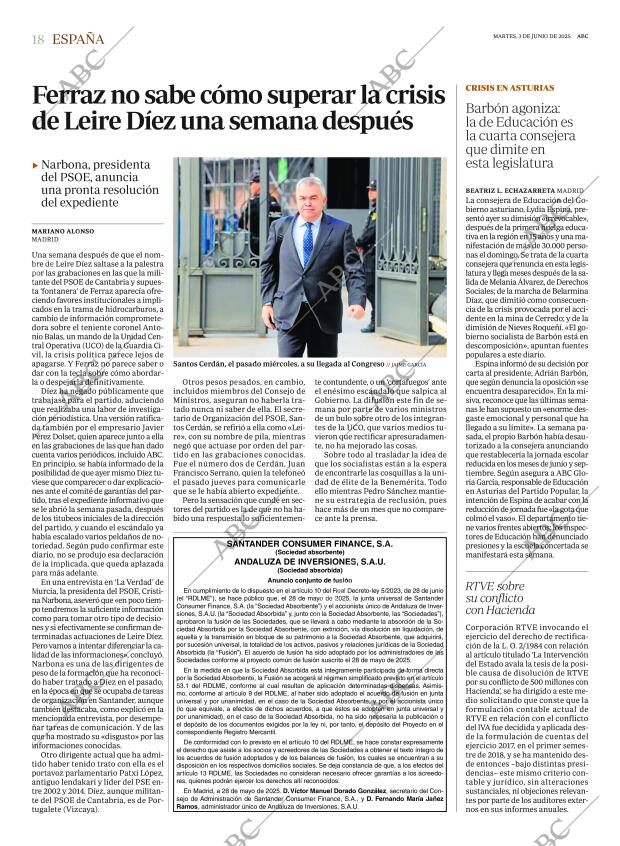 ABC MADRID 03-06-2025 página 18