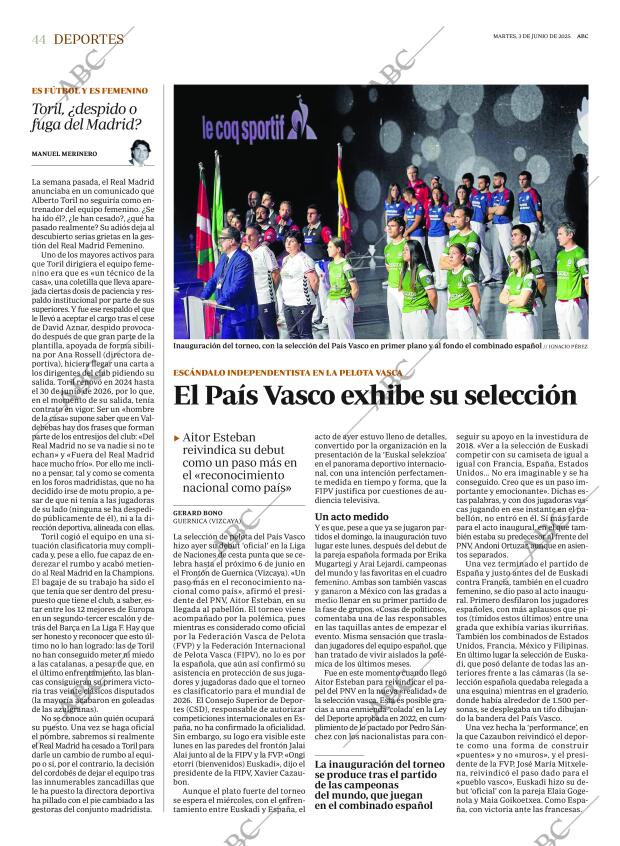 ABC MADRID 03-06-2025 página 44