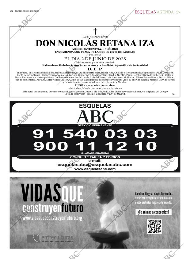 ABC MADRID 03-06-2025 página 57