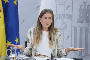 Comparecencia tras la reunión del Consejo de ministros de la ministra portavoz...