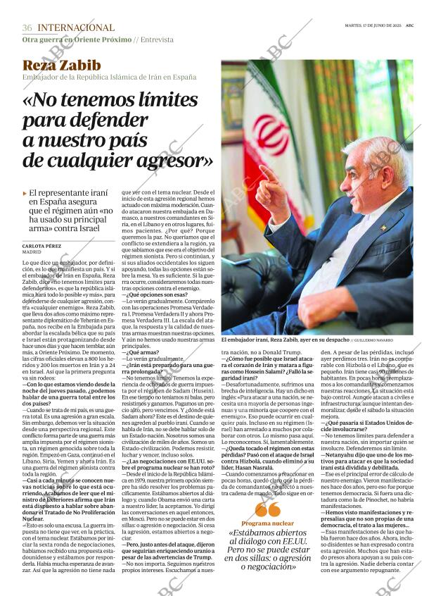 ABC CORDOBA 17-06-2025 página 36