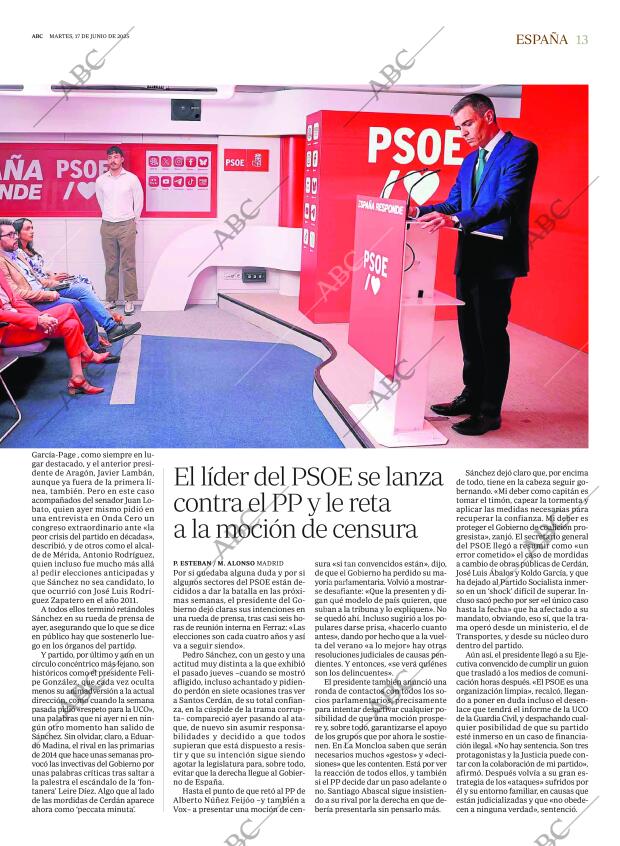 ABC MADRID 17-06-2025 página 13
