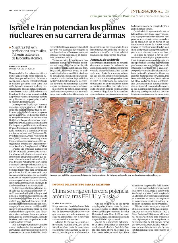 ABC MADRID 17-06-2025 página 25