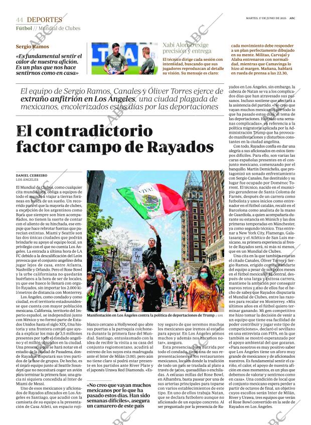 ABC MADRID 17-06-2025 página 44