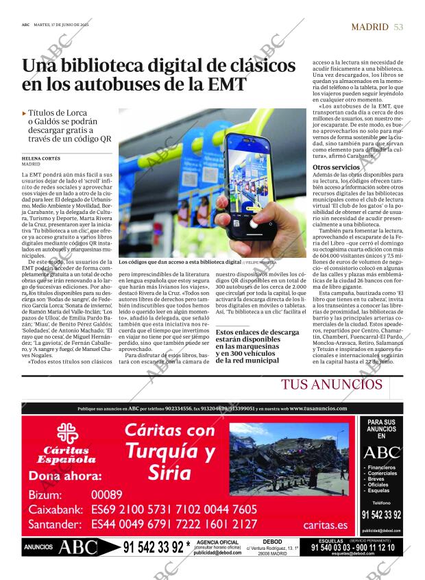 ABC MADRID 17-06-2025 página 53