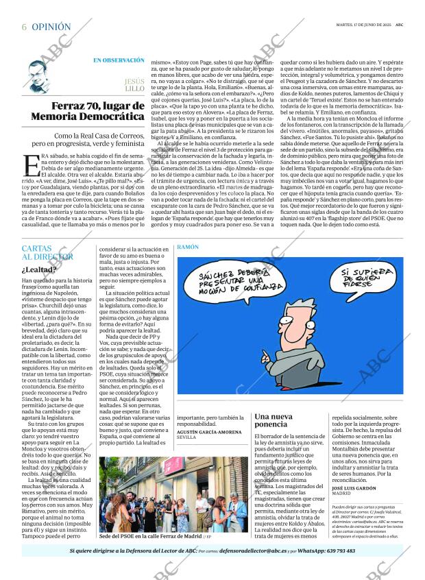 ABC MADRID 17-06-2025 página 6