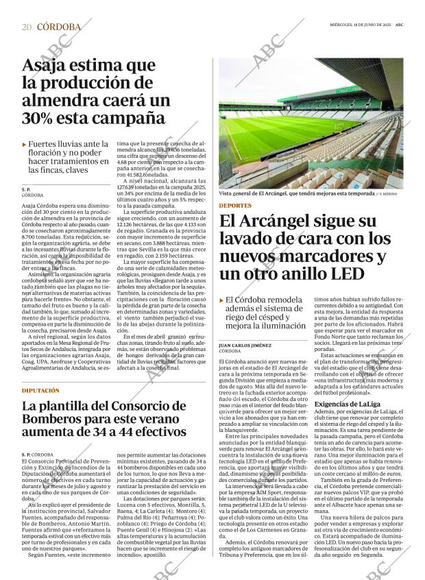 ABC CORDOBA 18-06-2025 página 20