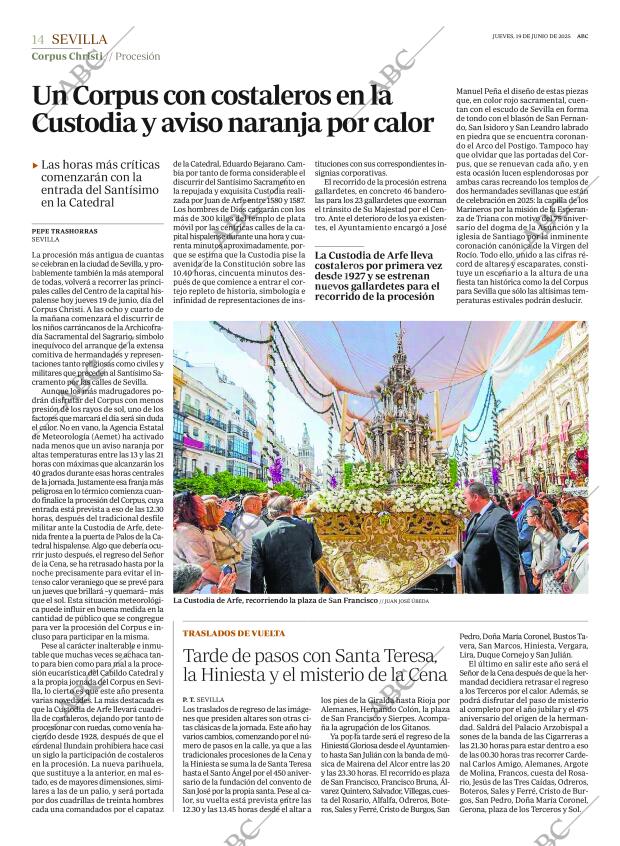 ABC SEVILLA 19-06-2025 página 14