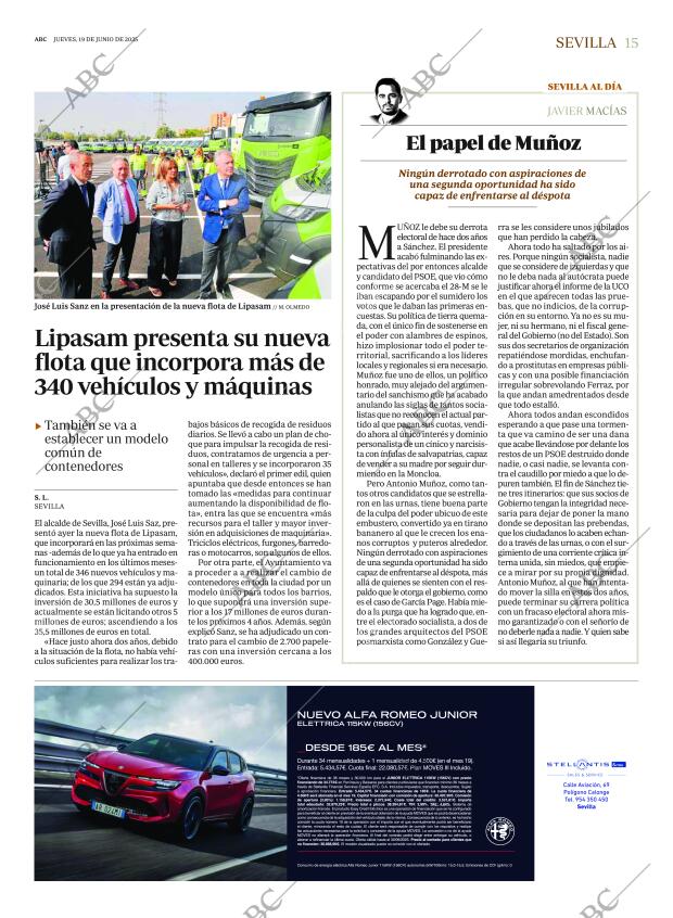 ABC SEVILLA 19-06-2025 página 15