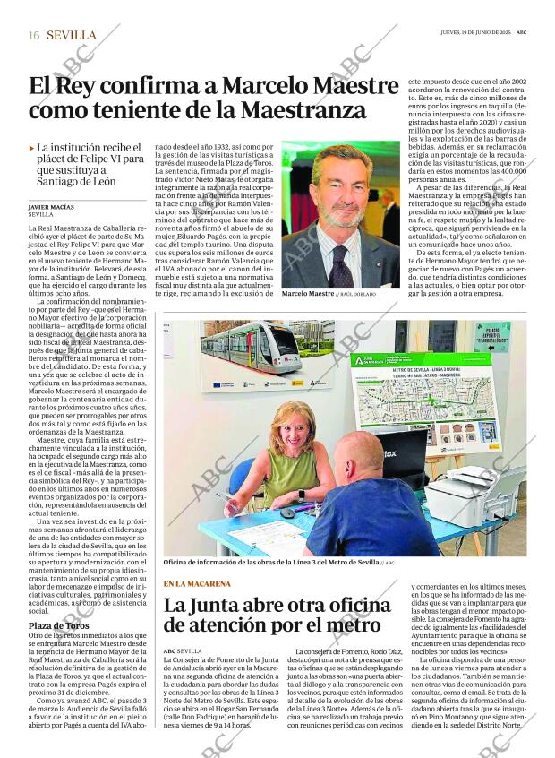 ABC SEVILLA 19-06-2025 página 16