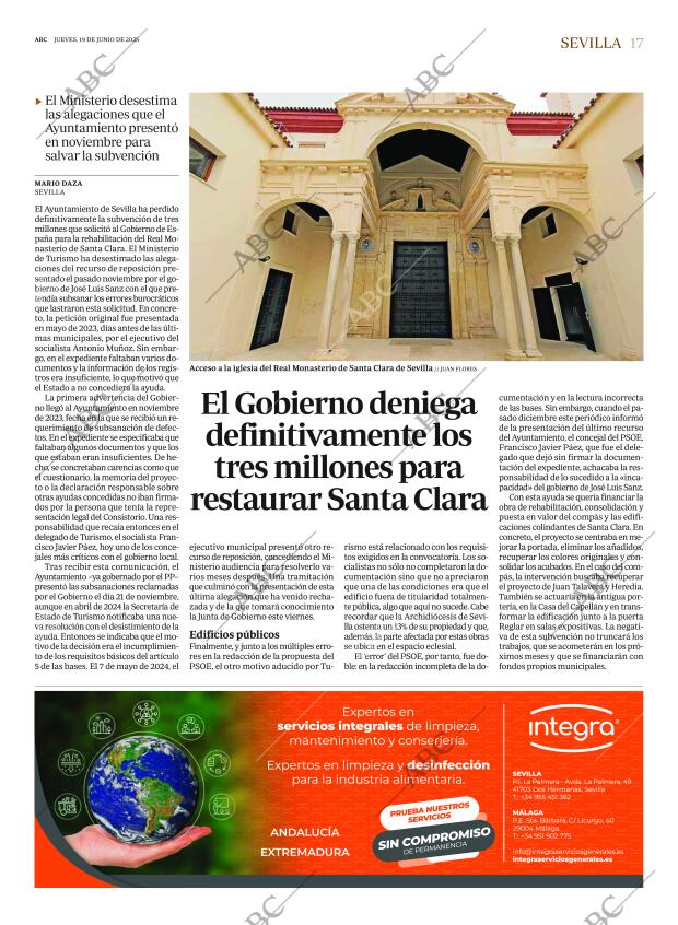 ABC SEVILLA 19-06-2025 página 17