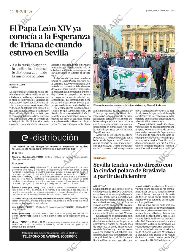ABC SEVILLA 19-06-2025 página 22