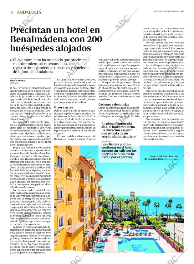 ABC SEVILLA 19-06-2025 página 30
