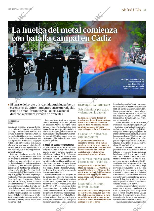 ABC SEVILLA 19-06-2025 página 31