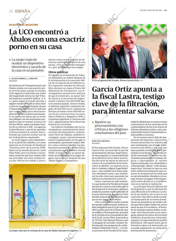 ABC SEVILLA 19-06-2025 página 36