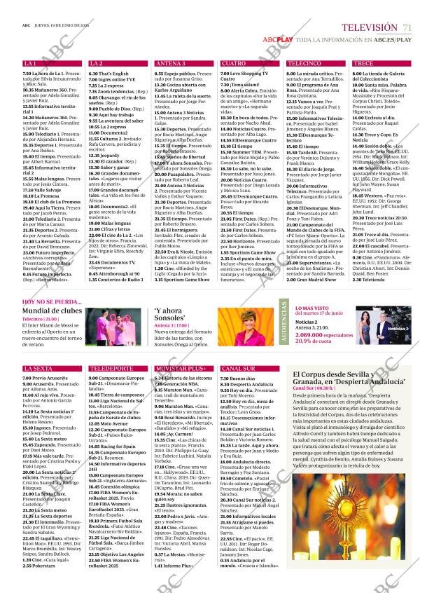 ABC SEVILLA 19-06-2025 página 71