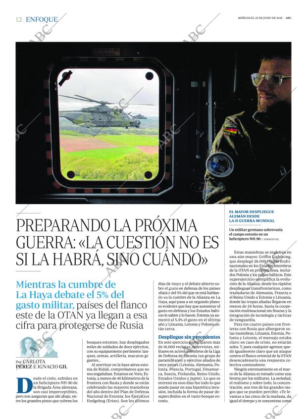 ABC MADRID 25-06-2025 página 12