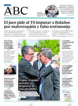 ABC MADRID 25-06-2025 página 2