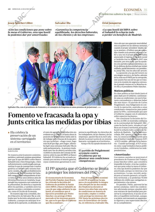 ABC MADRID 25-06-2025 página 35