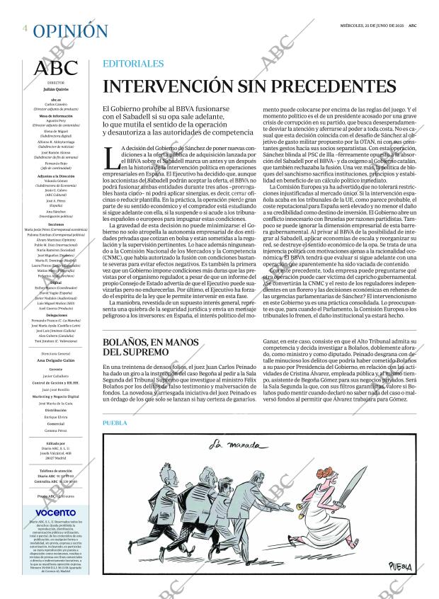 ABC MADRID 25-06-2025 página 4
