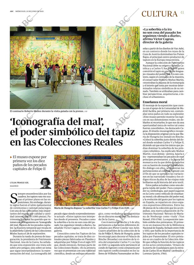 ABC MADRID 25-06-2025 página 41