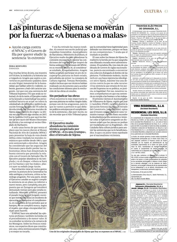 ABC MADRID 25-06-2025 página 43