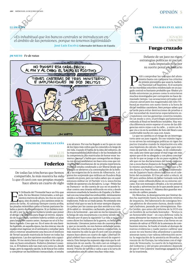 ABC MADRID 25-06-2025 página 5