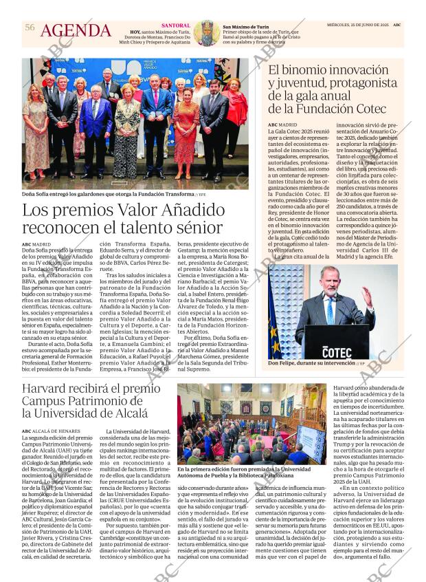 ABC MADRID 25-06-2025 página 56