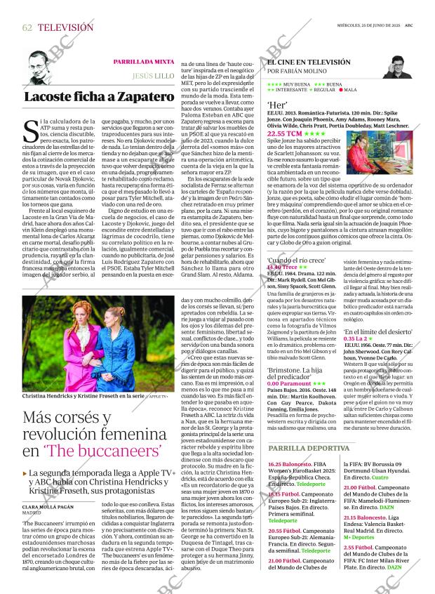 ABC MADRID 25-06-2025 página 62