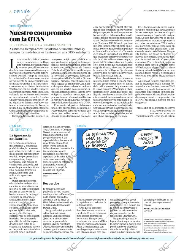 ABC MADRID 25-06-2025 página 8