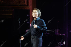 Concierto de Raphael en el teatro de la Zarzuela