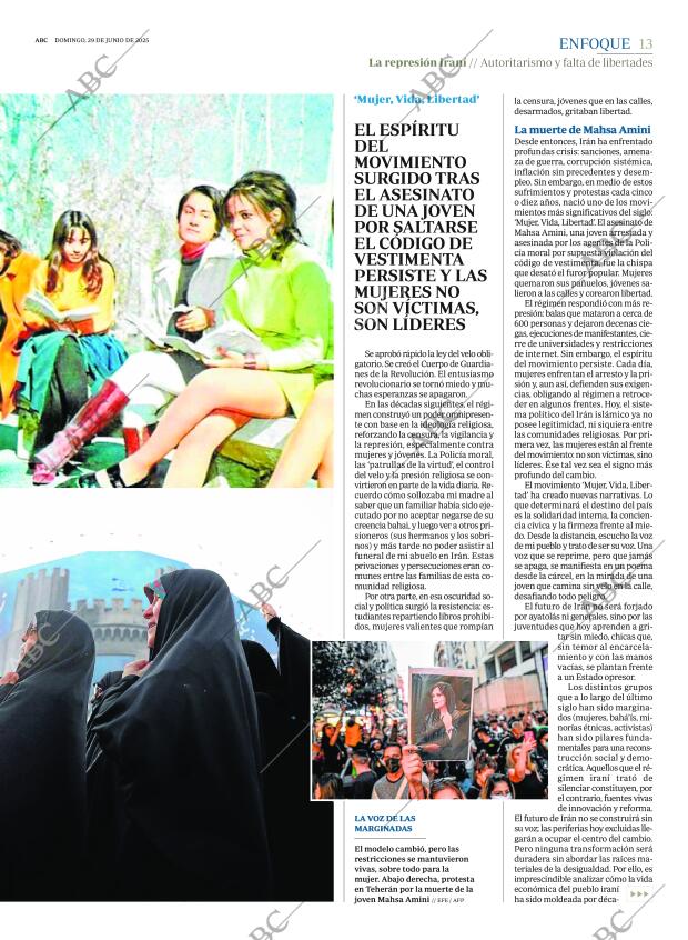 ABC SEVILLA 29-06-2025 página 13
